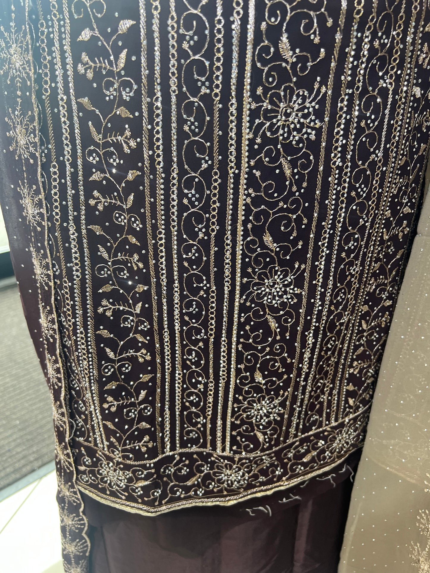 Embroidered & Embellished Georgette