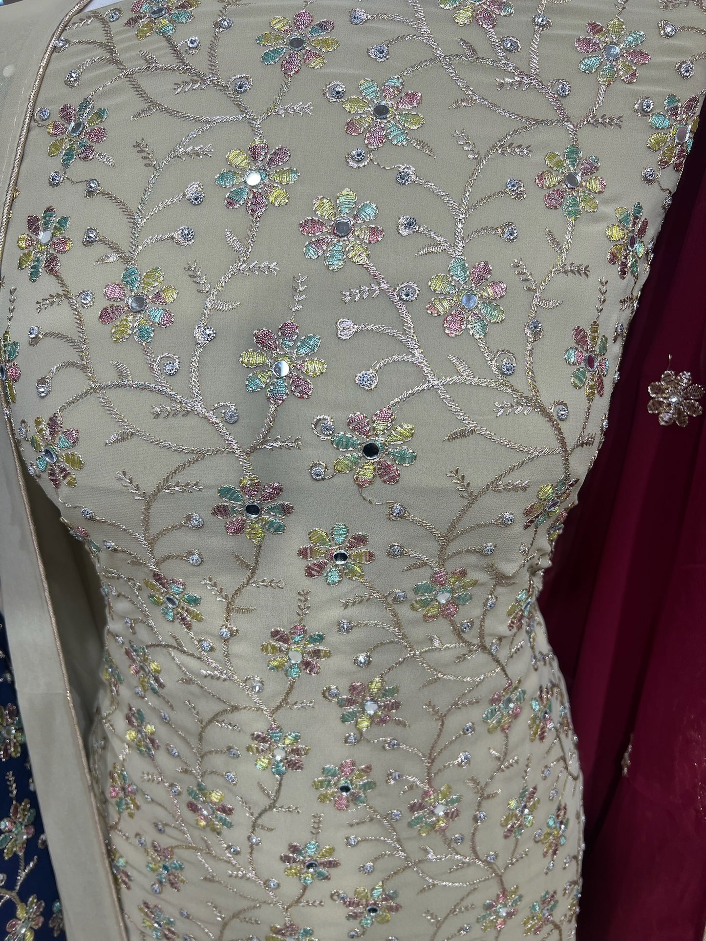 Embellished Georgette