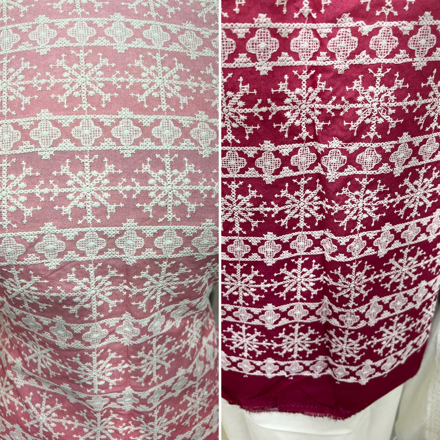 Embroidered Cotton Linen