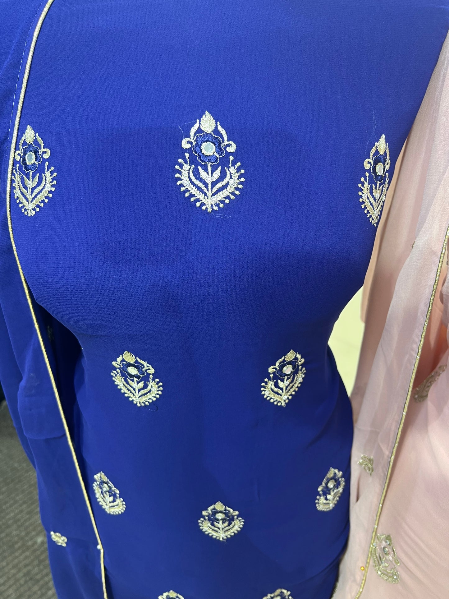 Embroidered Georgette