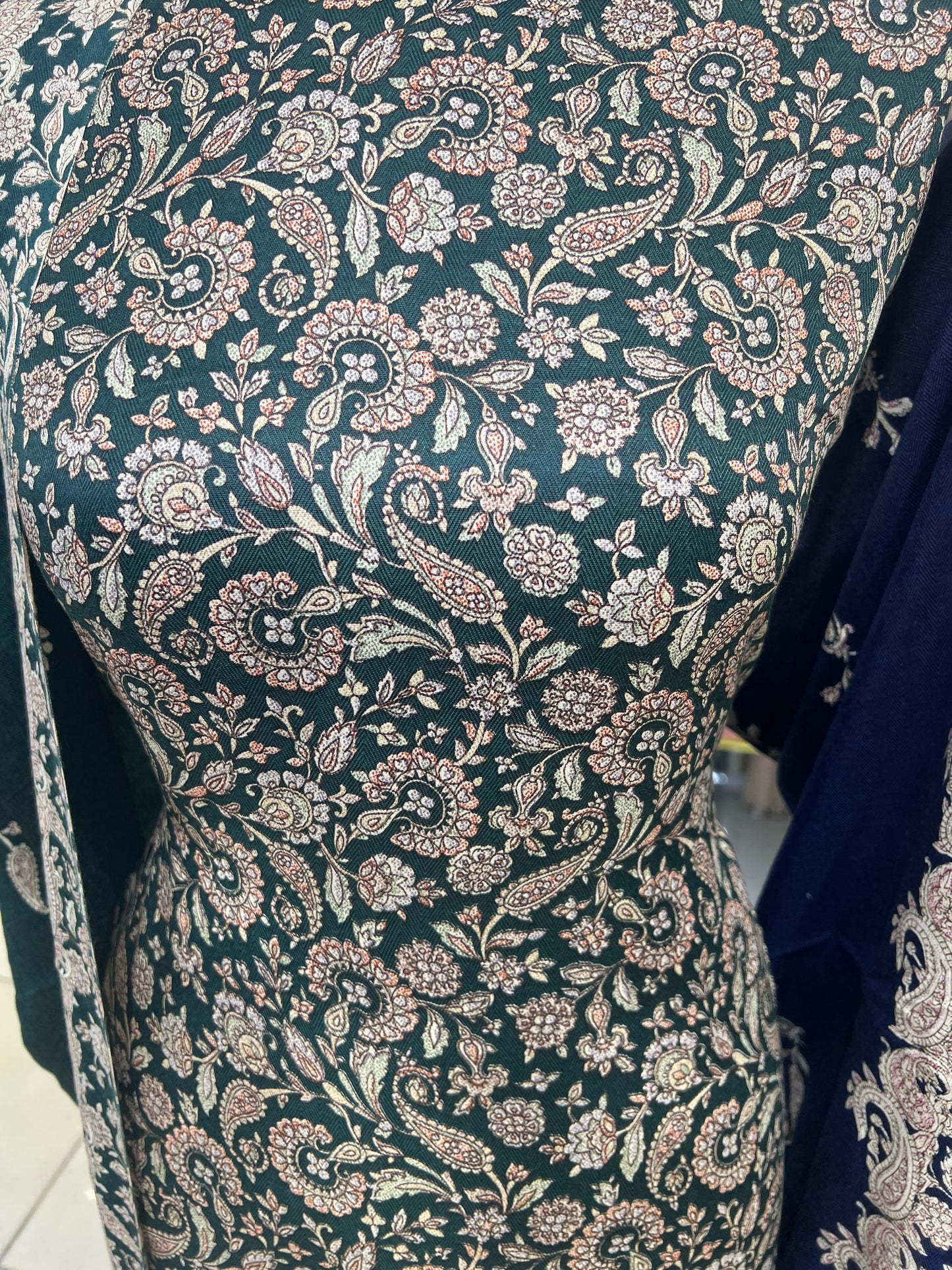 Digital Print Marina/Alpine With Shawl