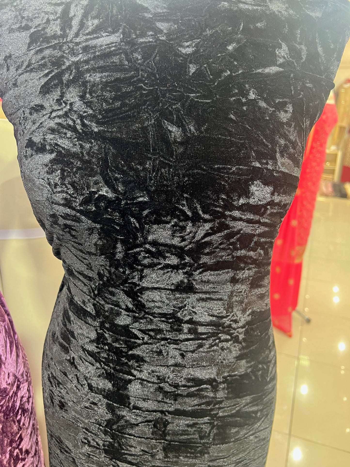 Premium luxurious crushed velvet Suit (full suit 4 yards)