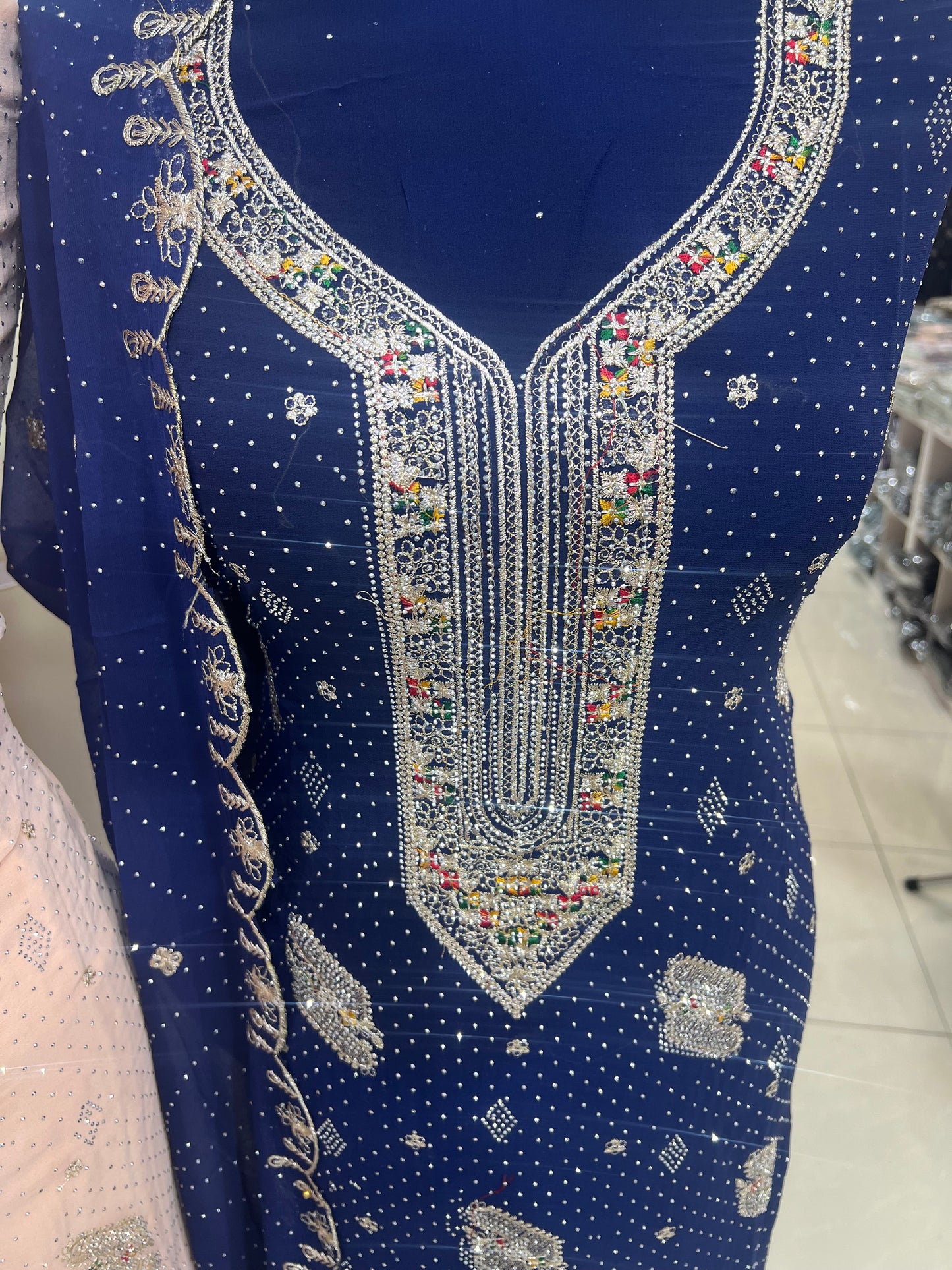 Embellished Georgette