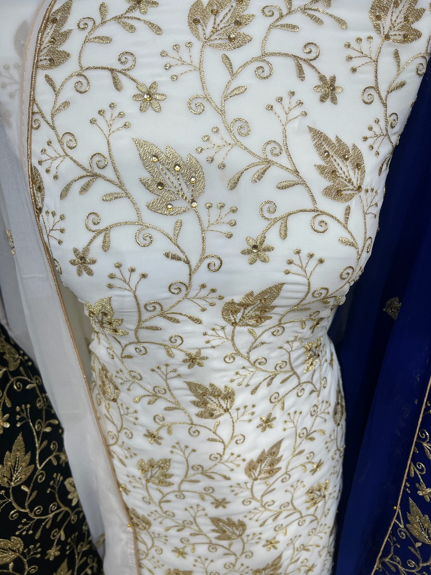 Embroidered Georgette