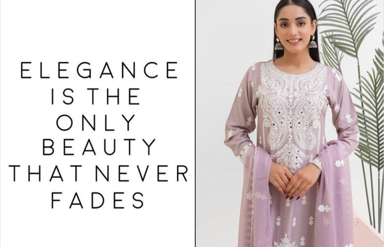 Luxurious Linen with Embroidered plazo