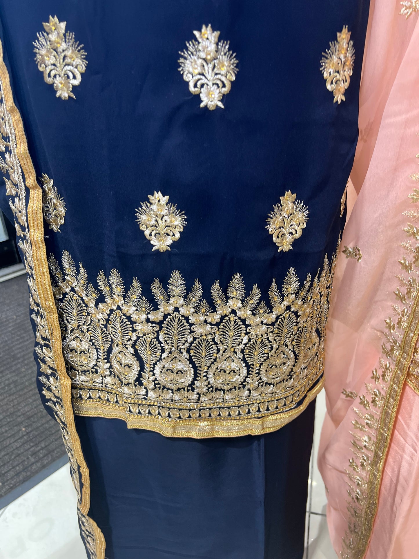 Embroidered Georgette