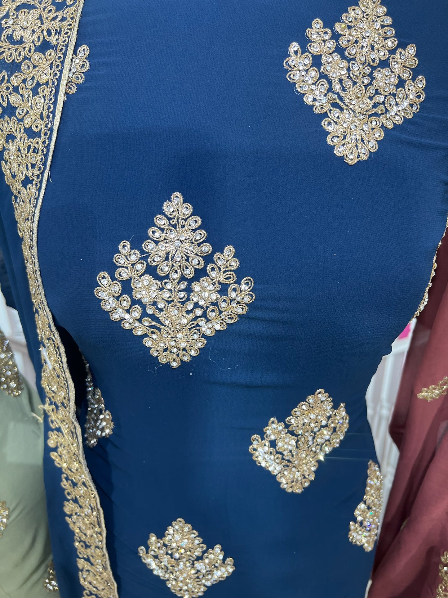 Fancy Embellished Georgette