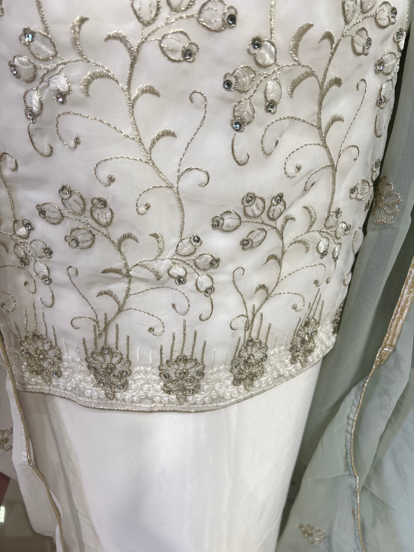 Embroidered Georgette