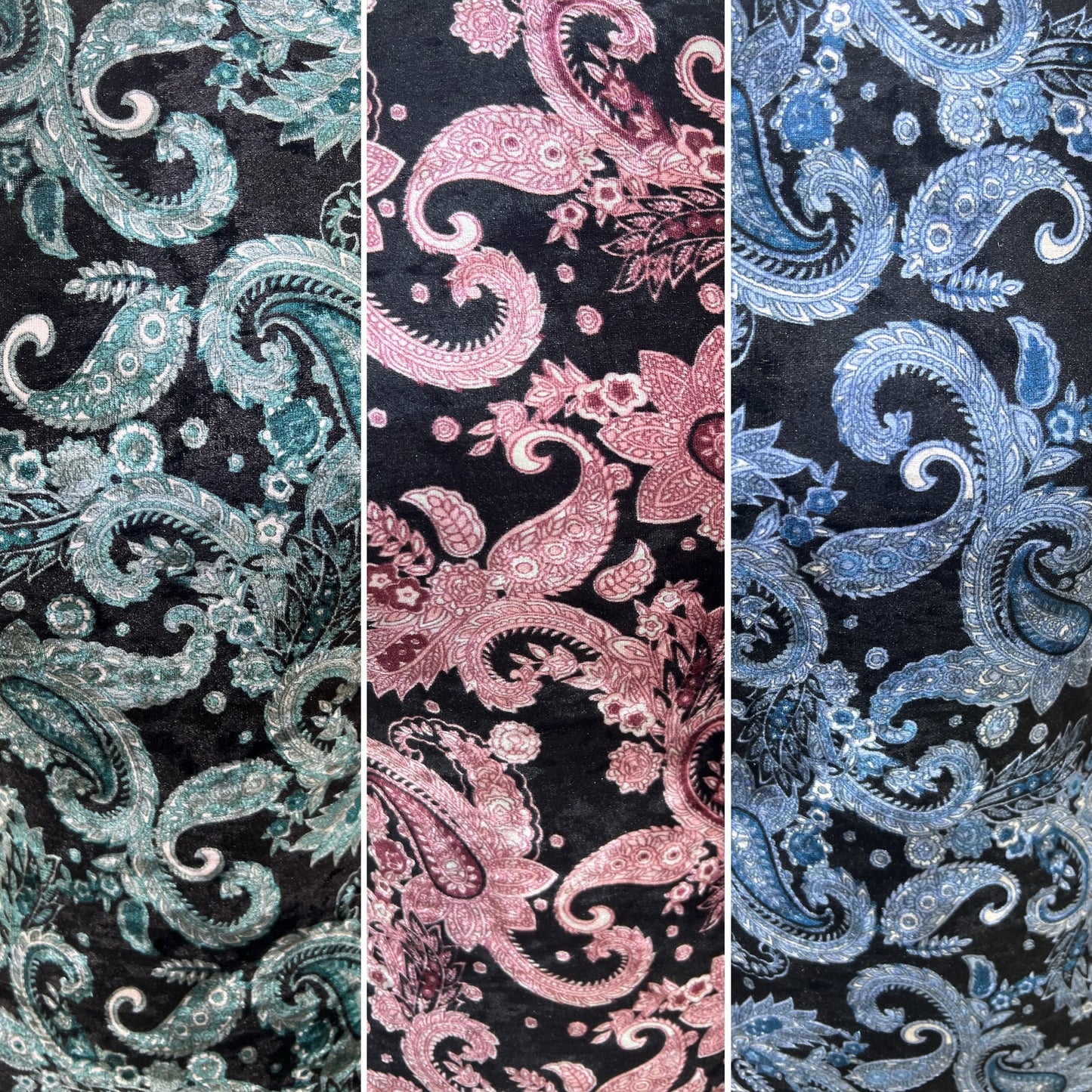 Premium Digital Print Velvet Suit