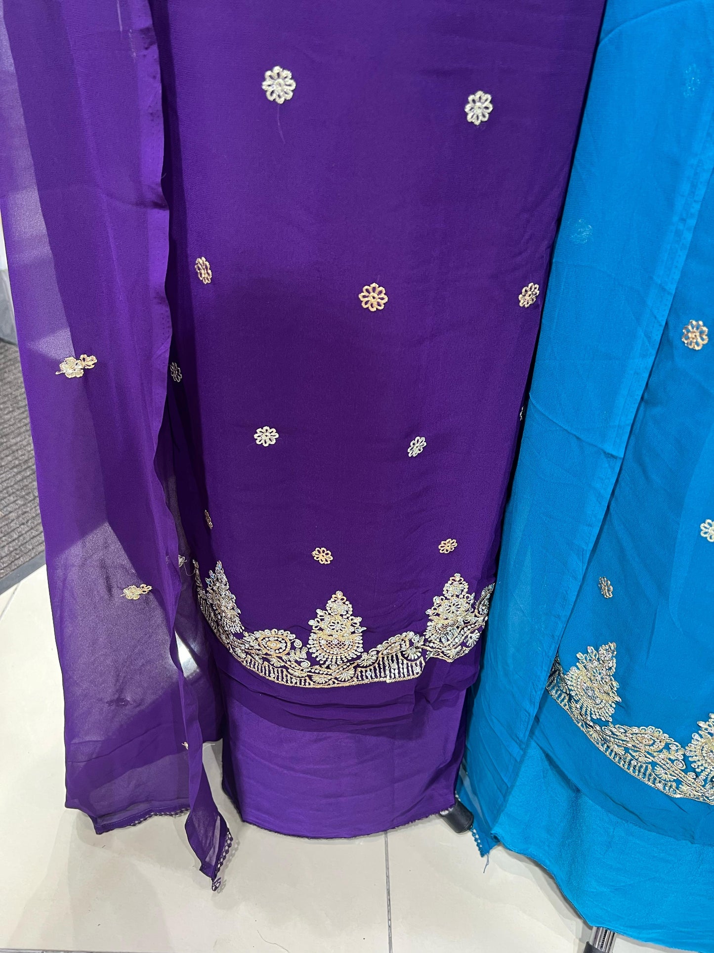 Embroidered Georgette