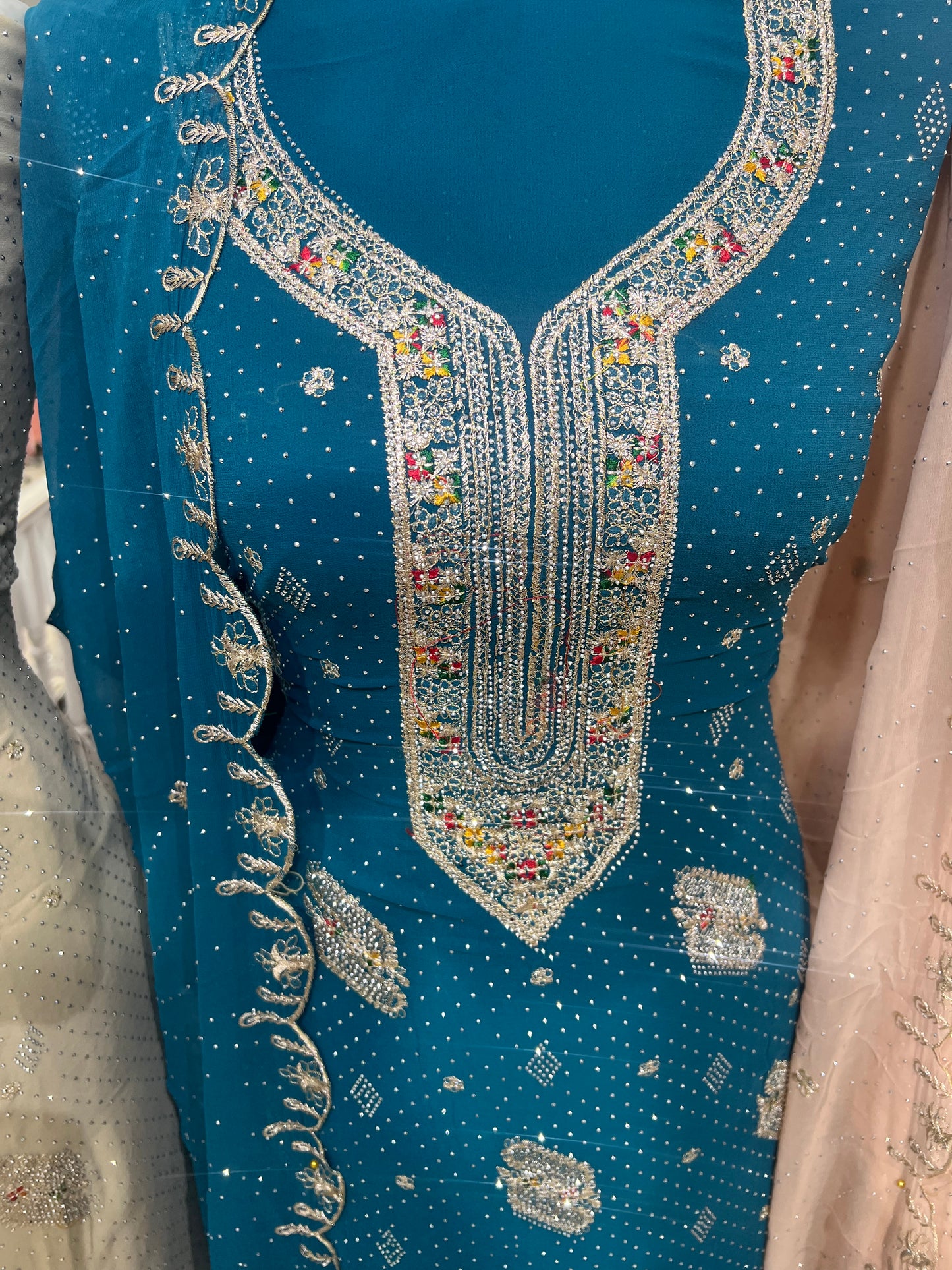 Embellished Georgette