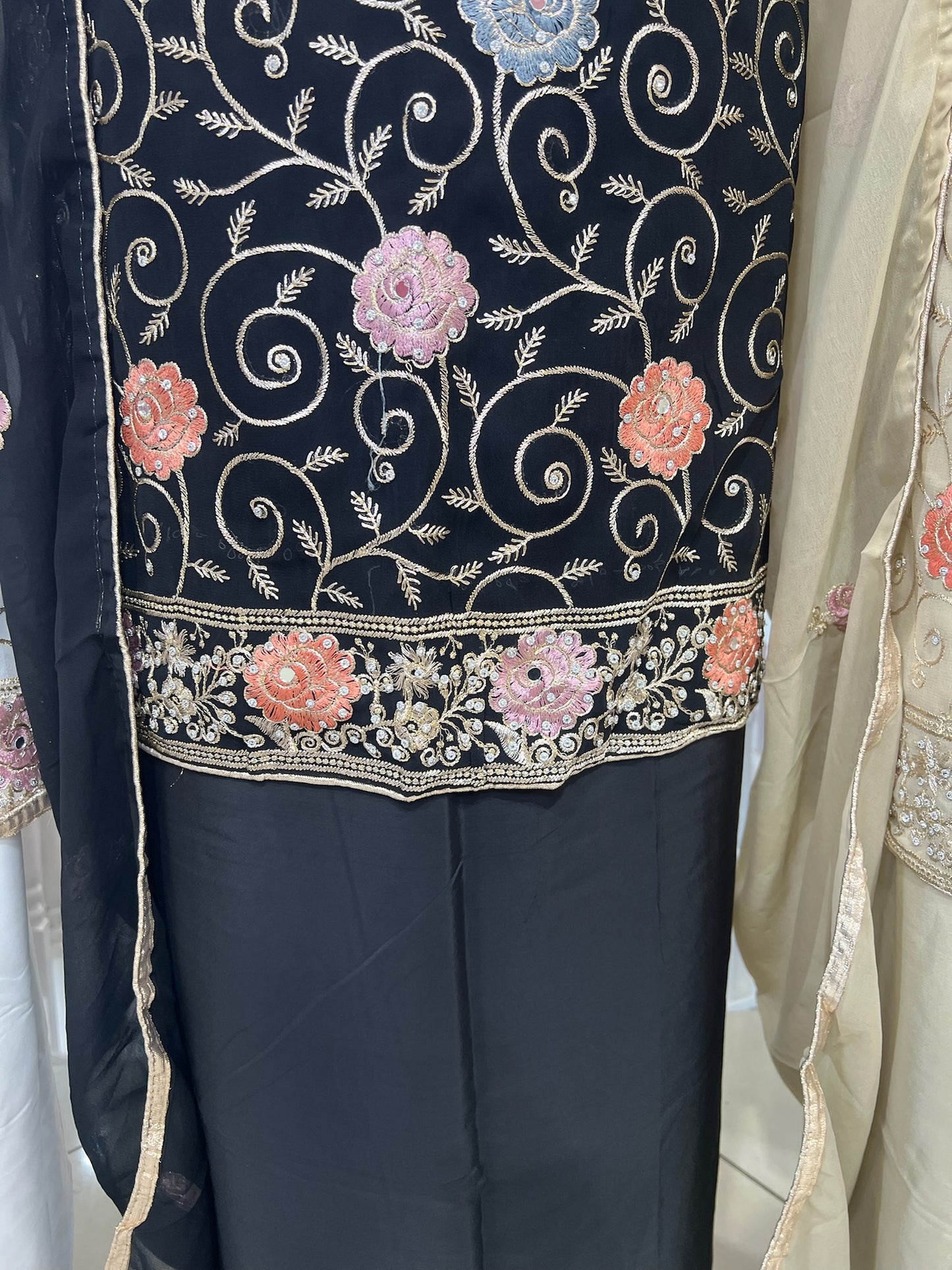 Embroidered Georgette