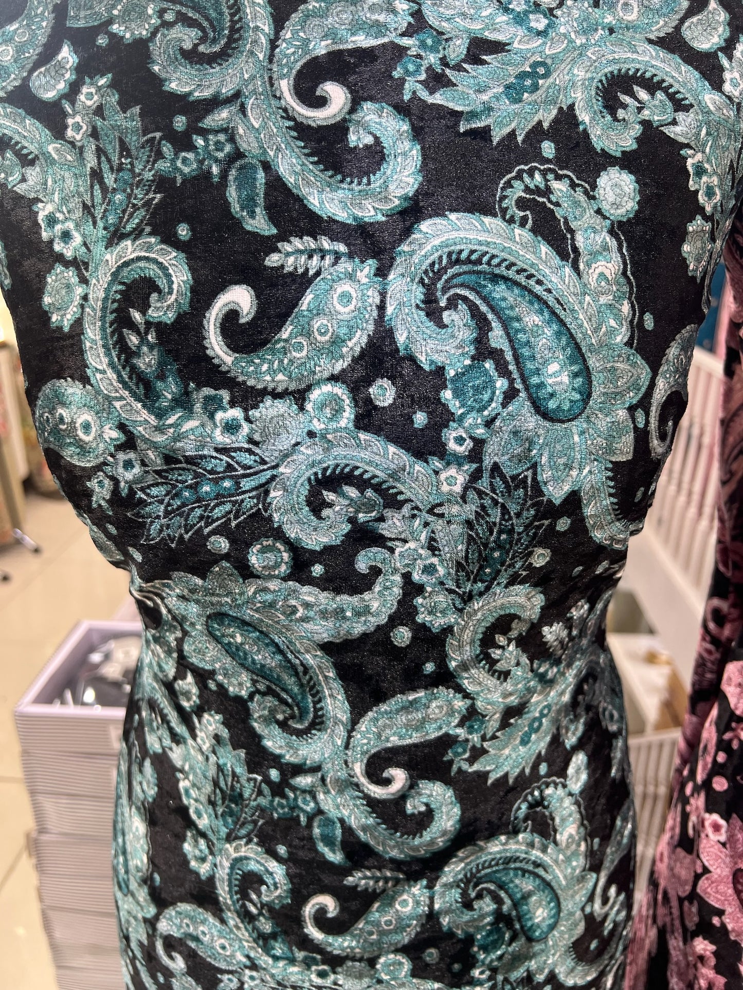 Premium Digital Print Velvet Suit