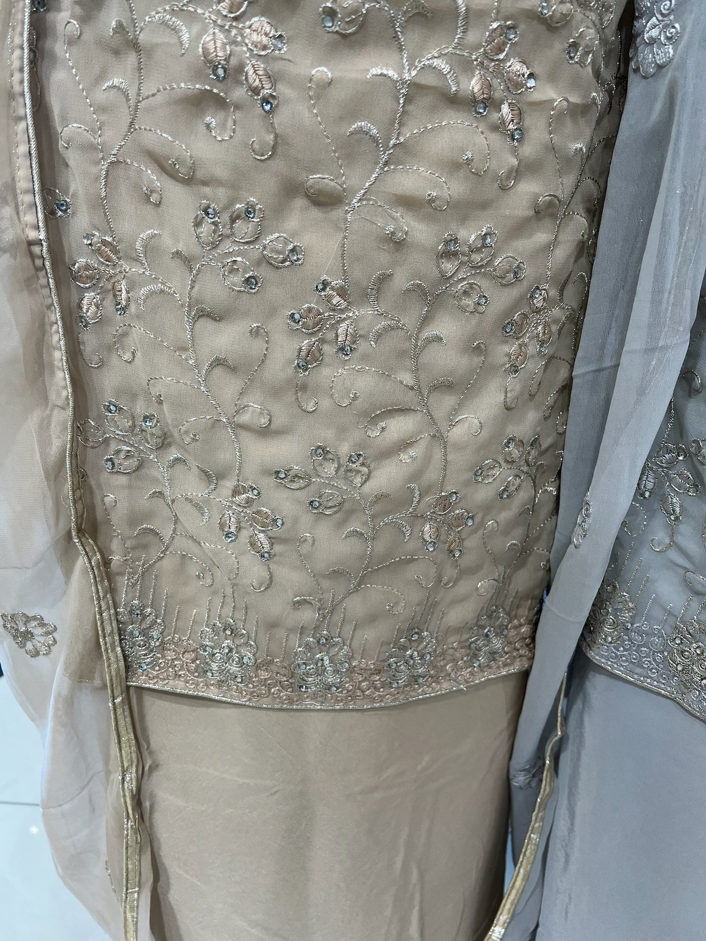 Embroidered Georgette