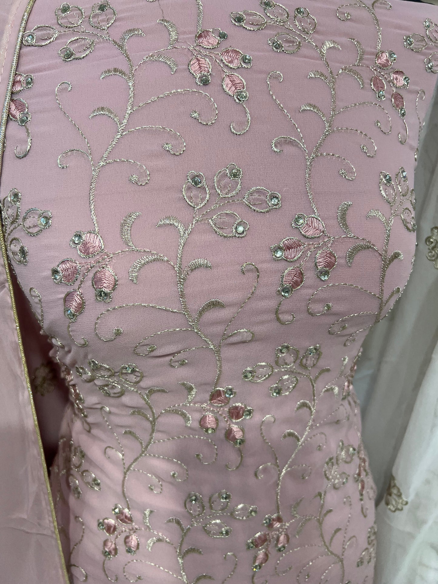 Embroidered Georgette