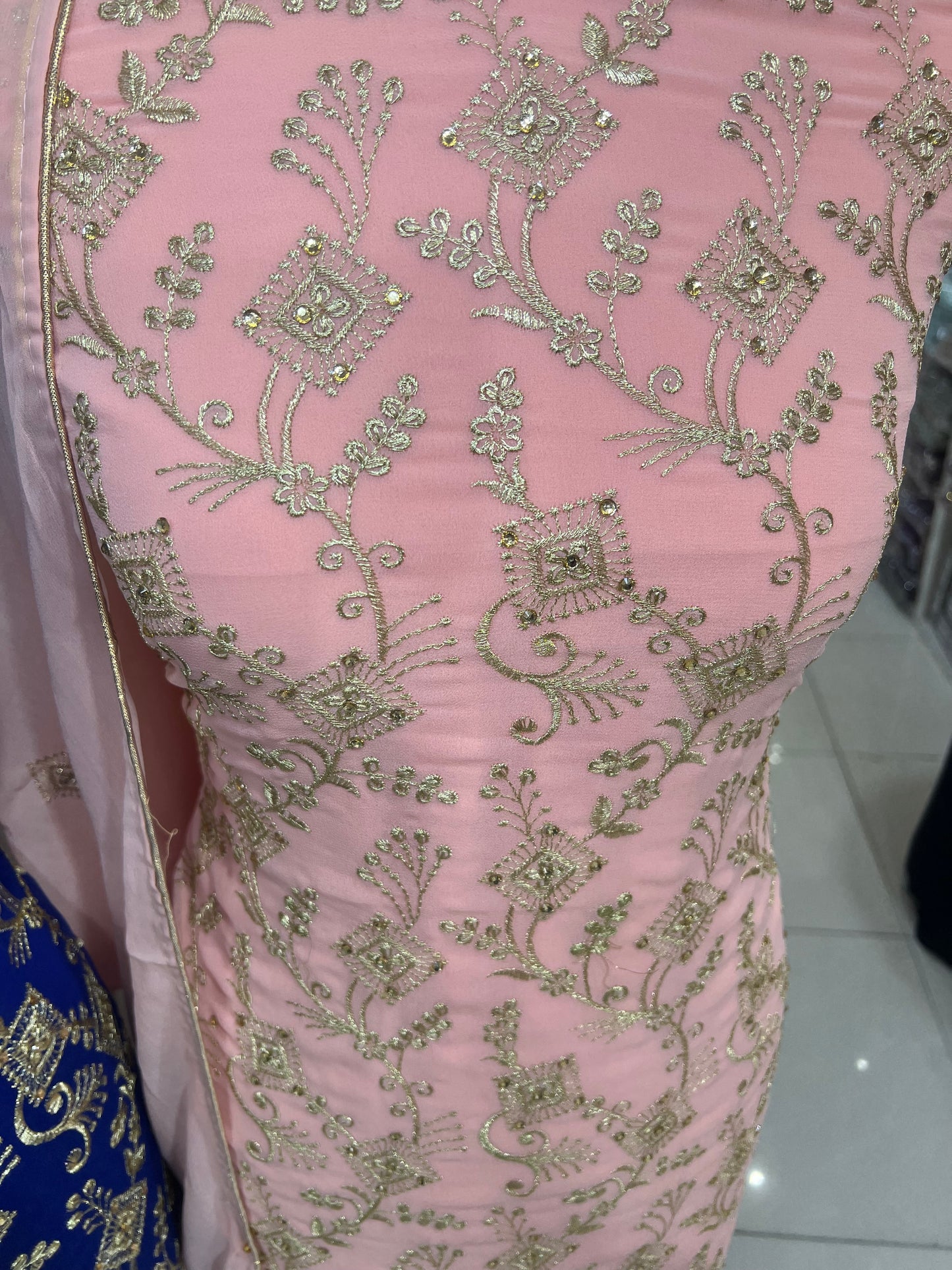 Embroidered Georgette