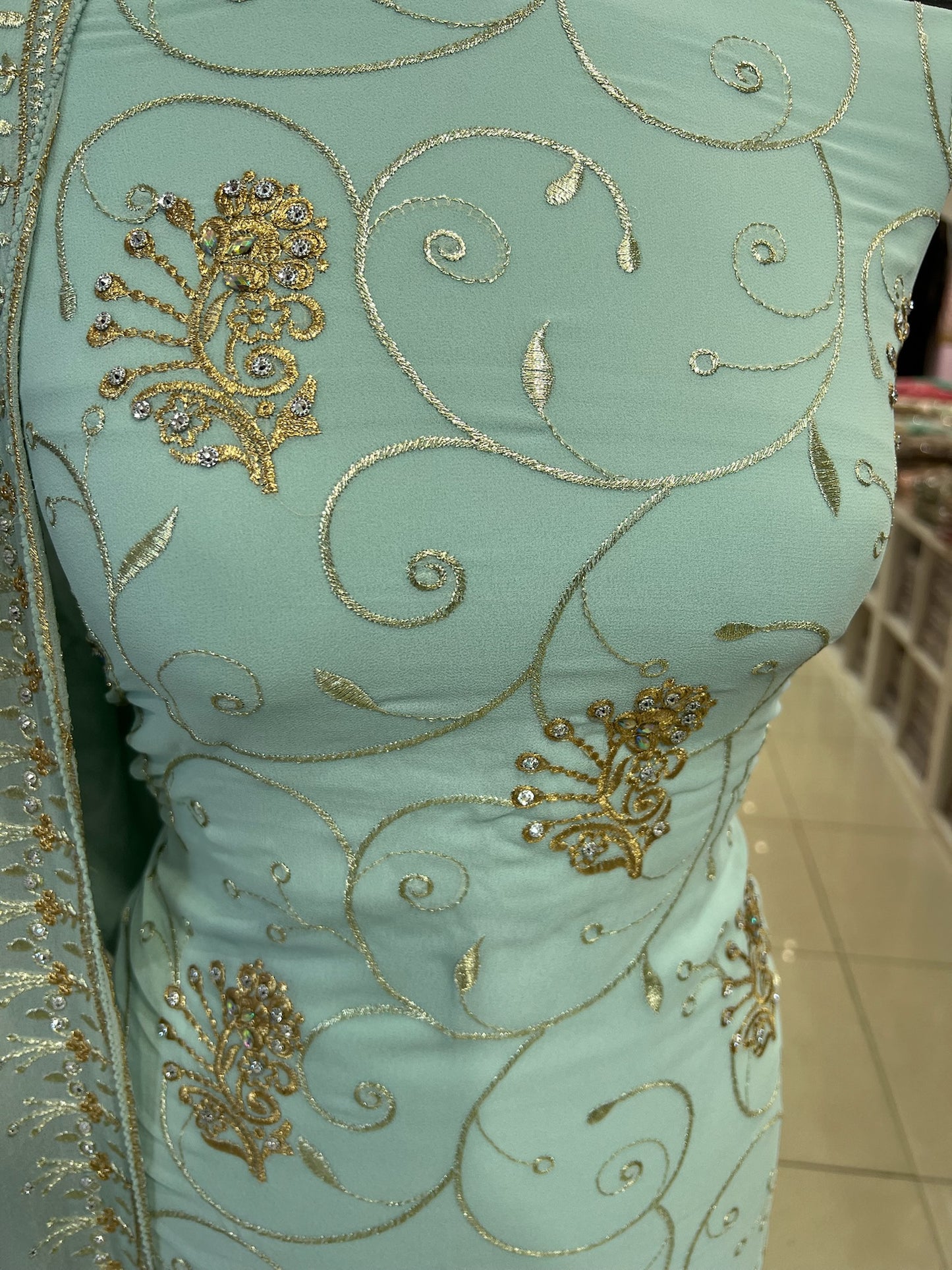Embroidered Georgette