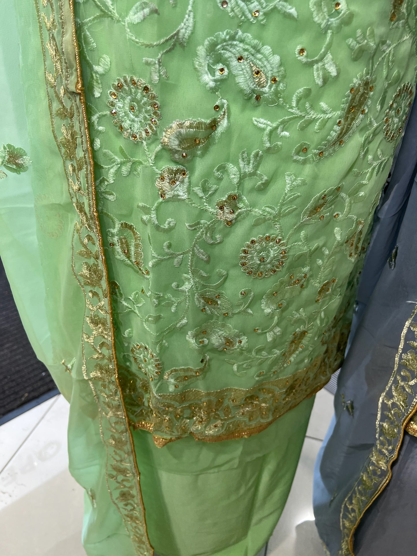 Embroidered Georgette
