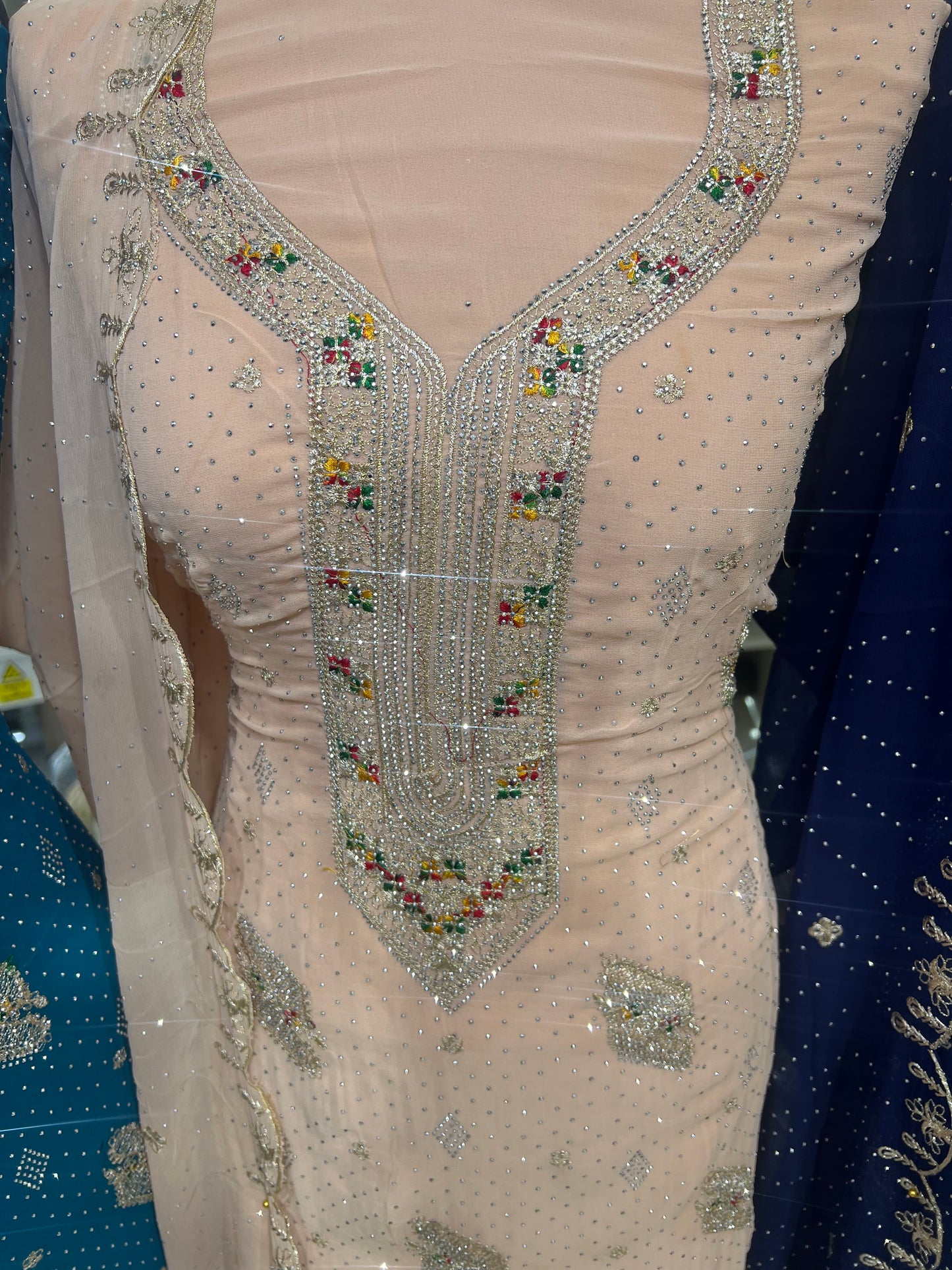 Embellished Georgette