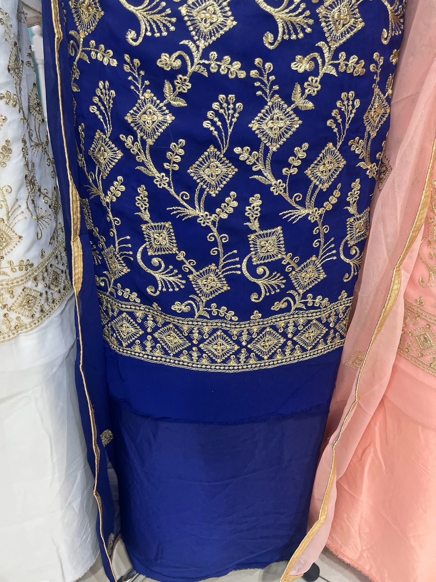 Embroidered Georgette