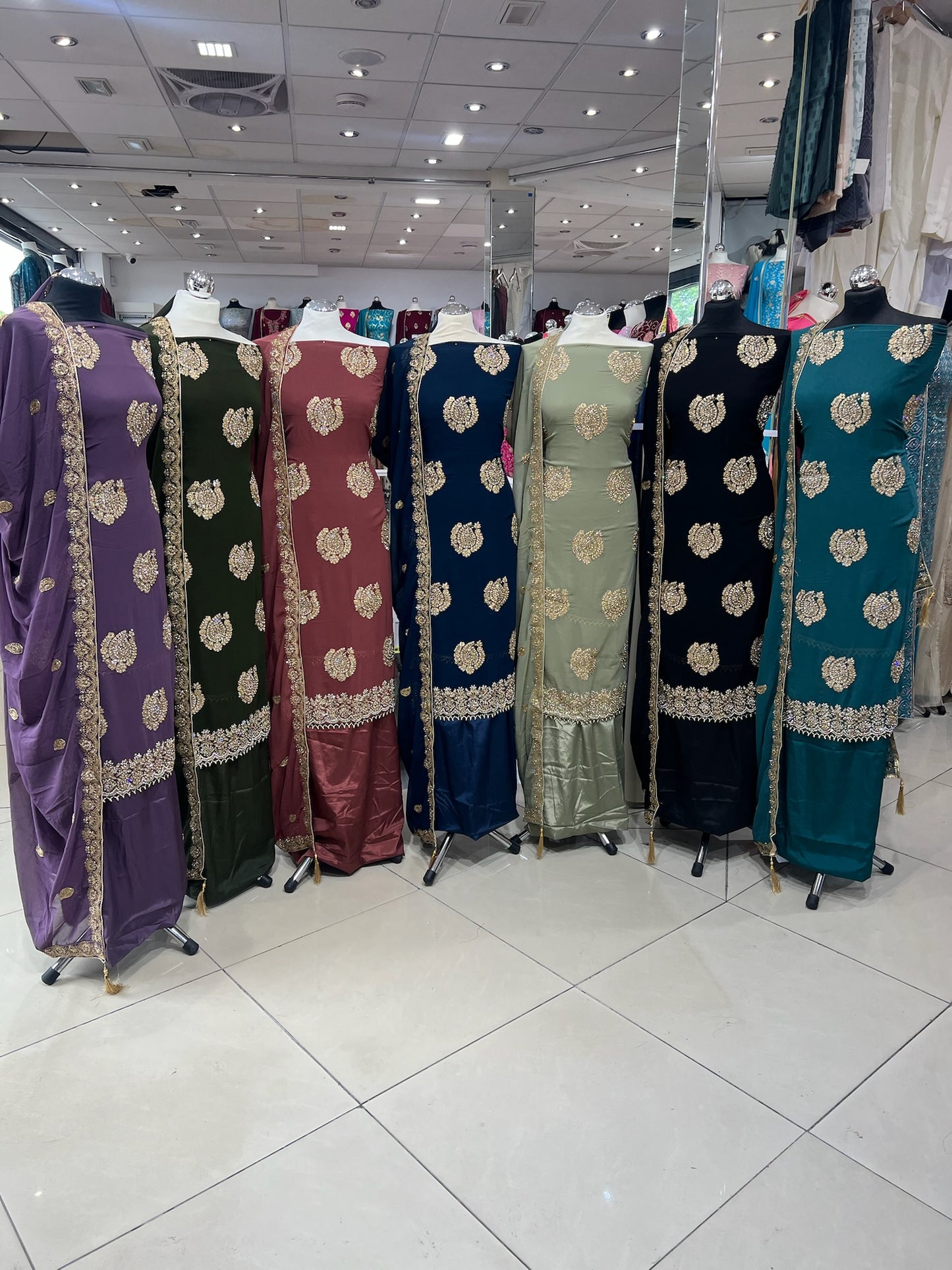 Fancy Embroidered Georgette