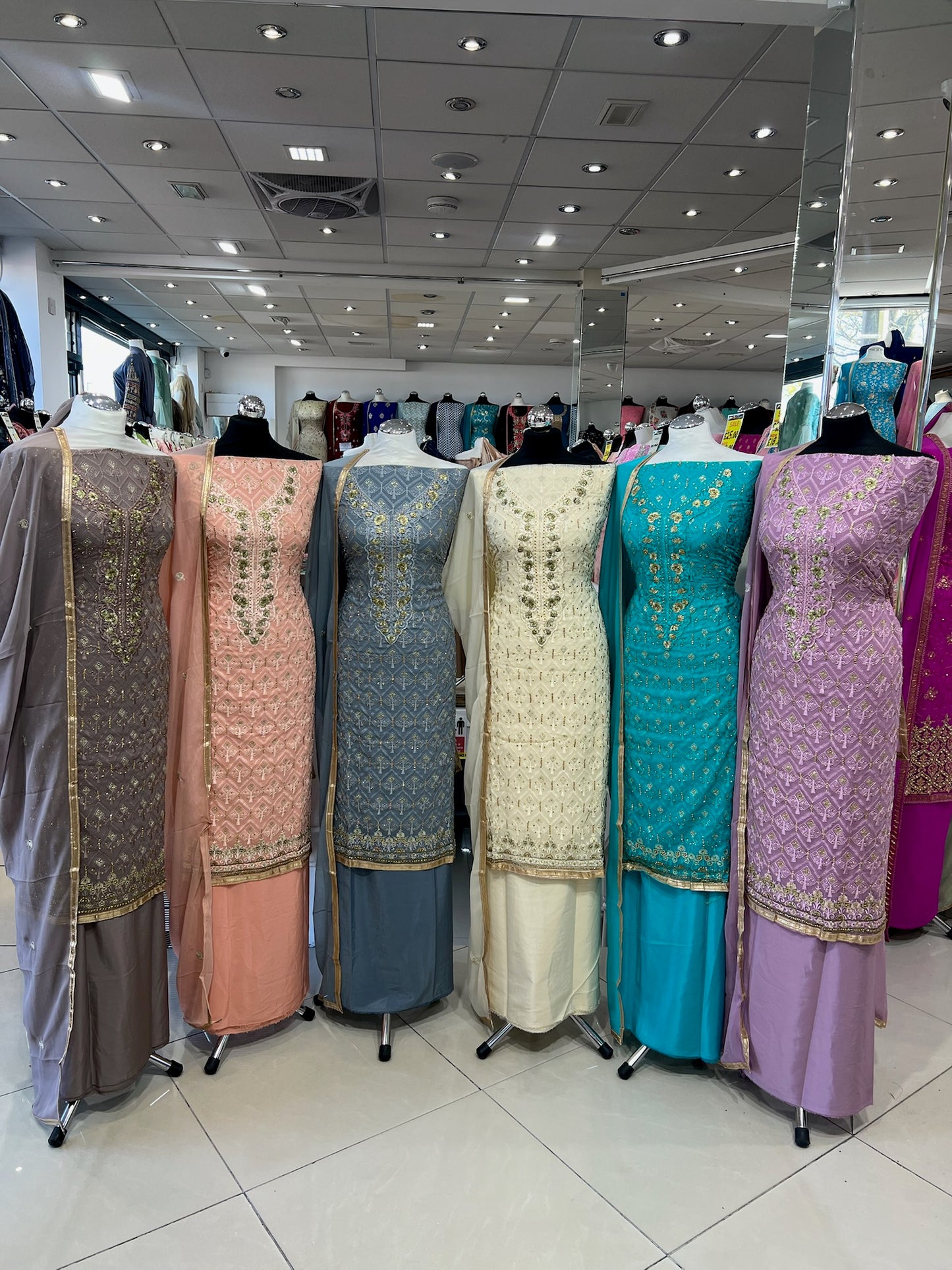 Fancy Embroidered Georgette