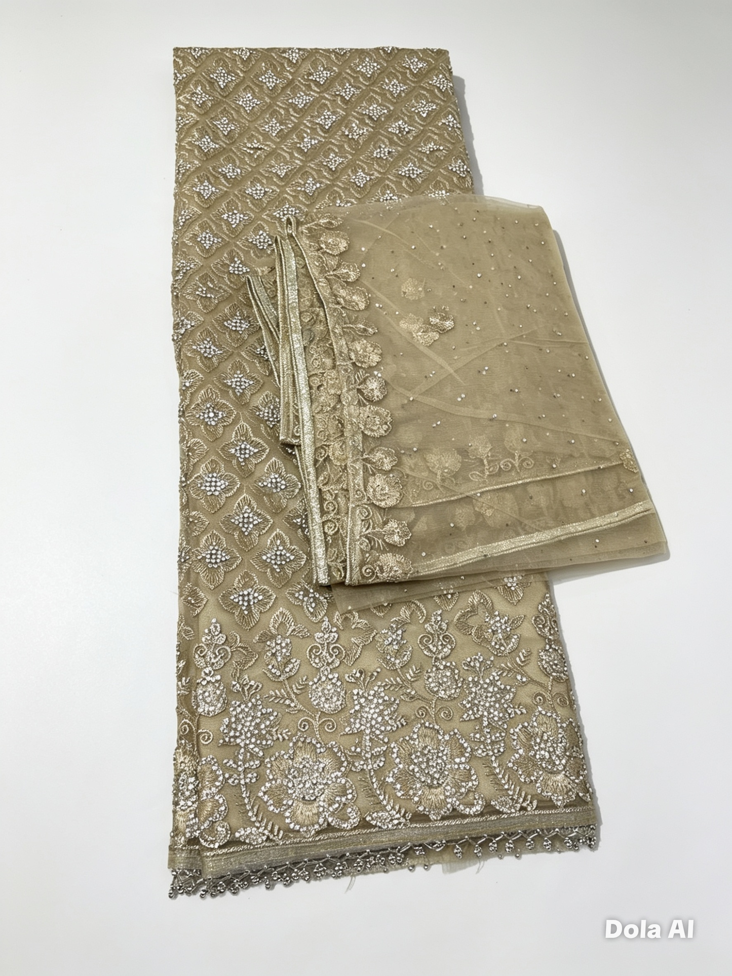 Fancy Embroidered Net