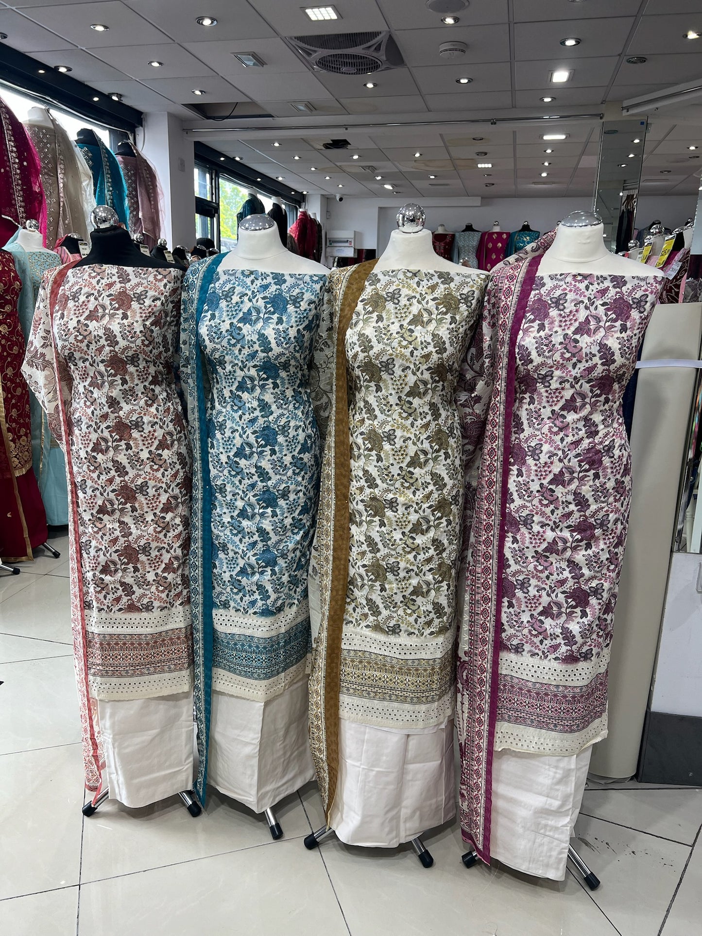 Chikankari cotton
