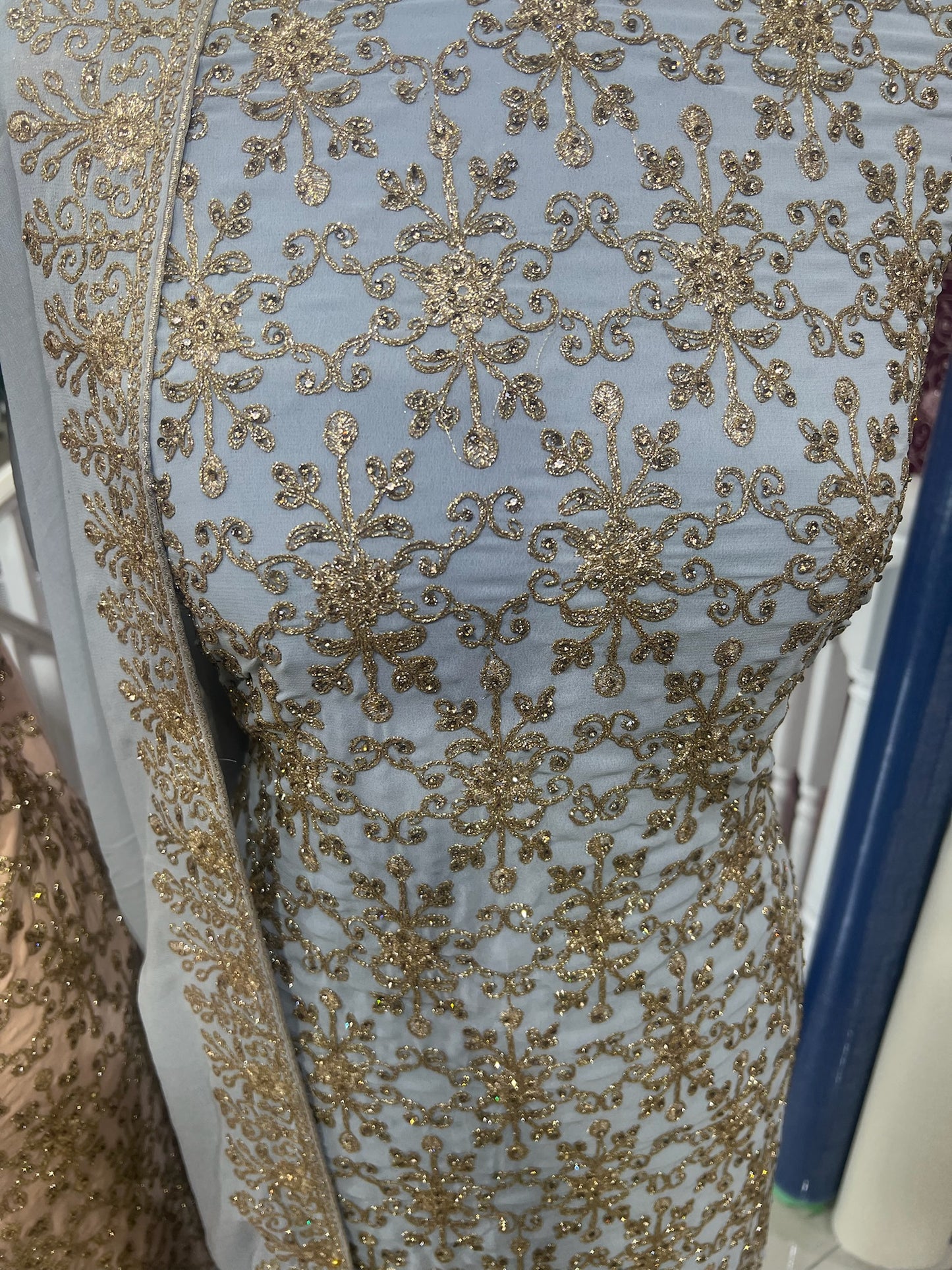Fancy Embellished Georgette