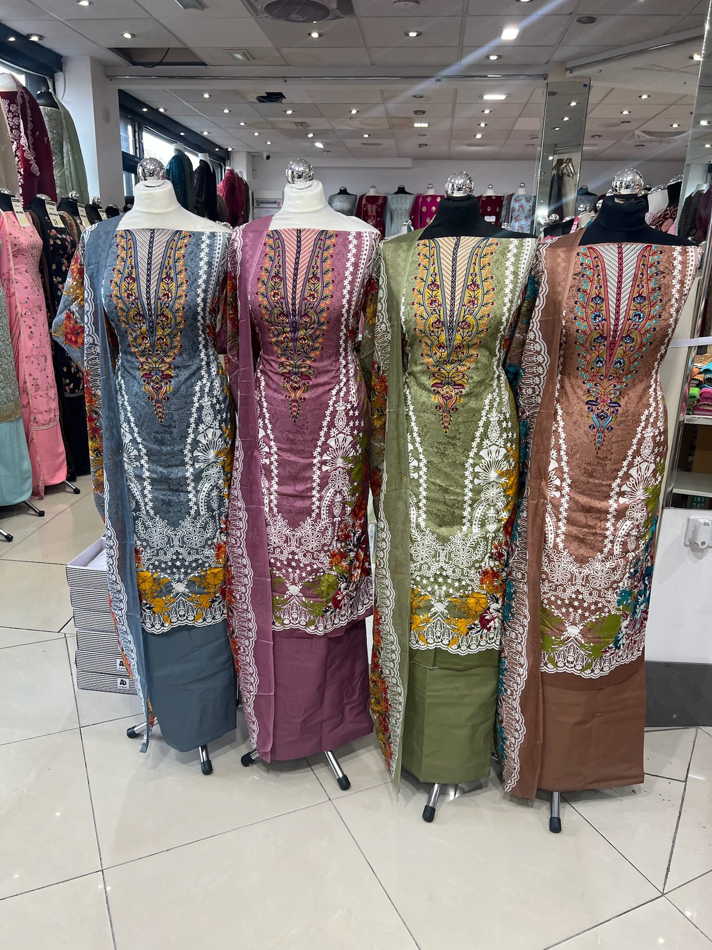 Digital Print Cotton Suits – Ornate Design Collection