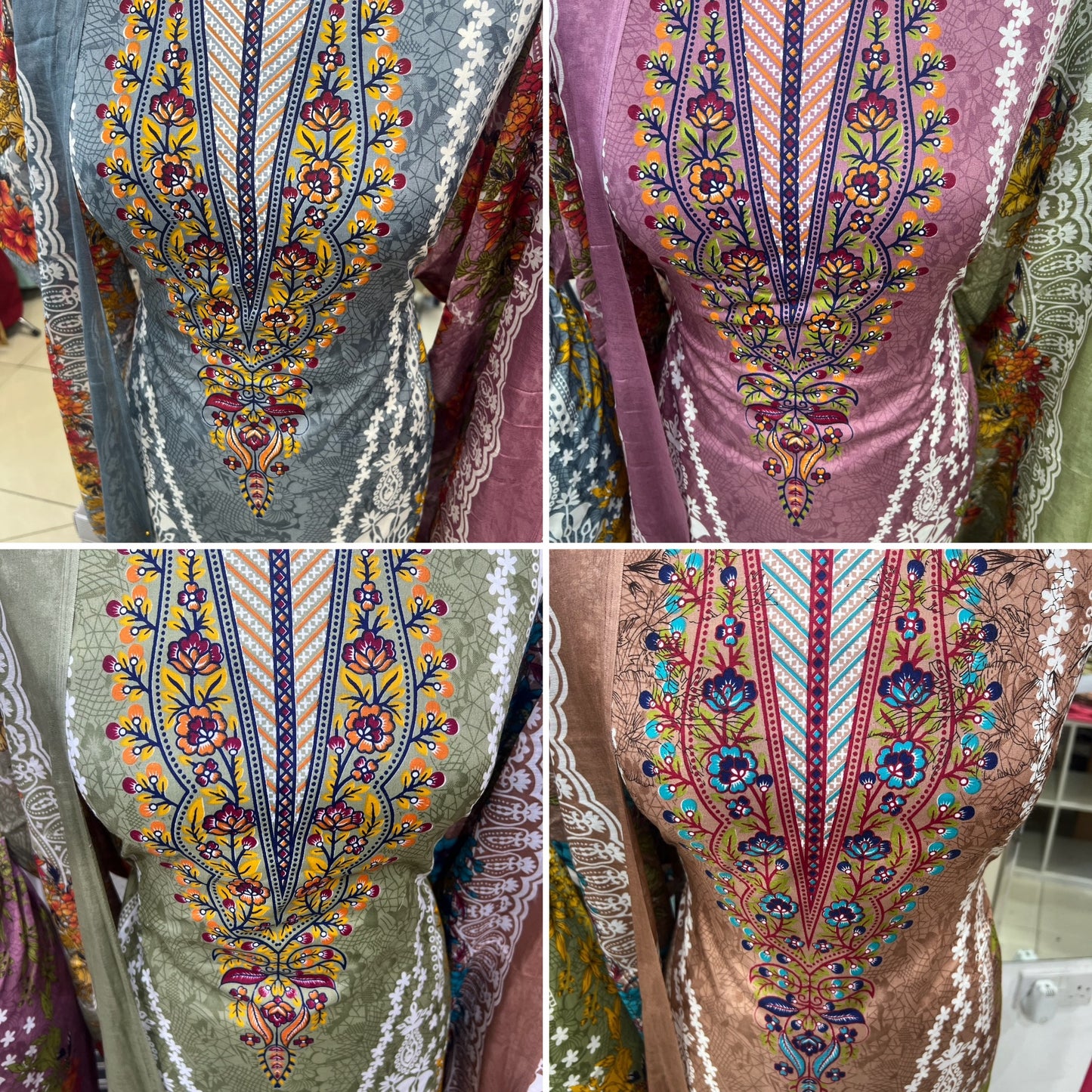 Digital Print Cotton Suits – Ornate Design Collection
