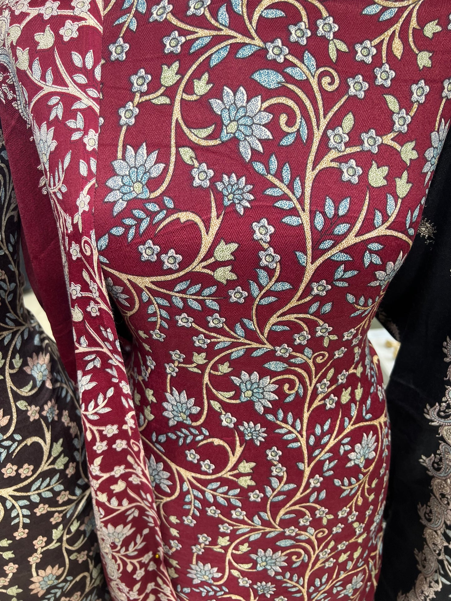 Digital Print Marina/Alpine With Shawl