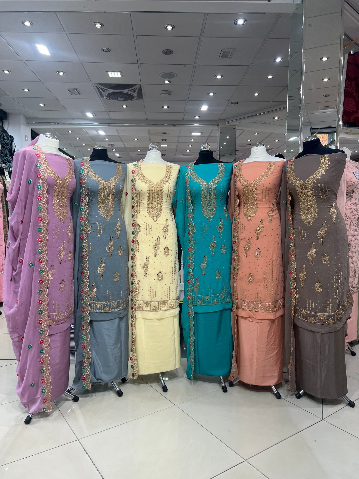 Embellished Georgette