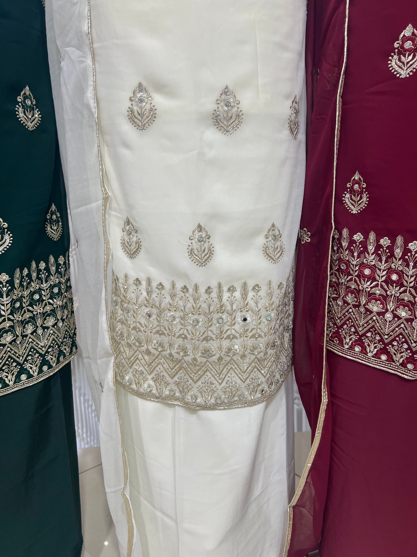 Embroidered Georgette