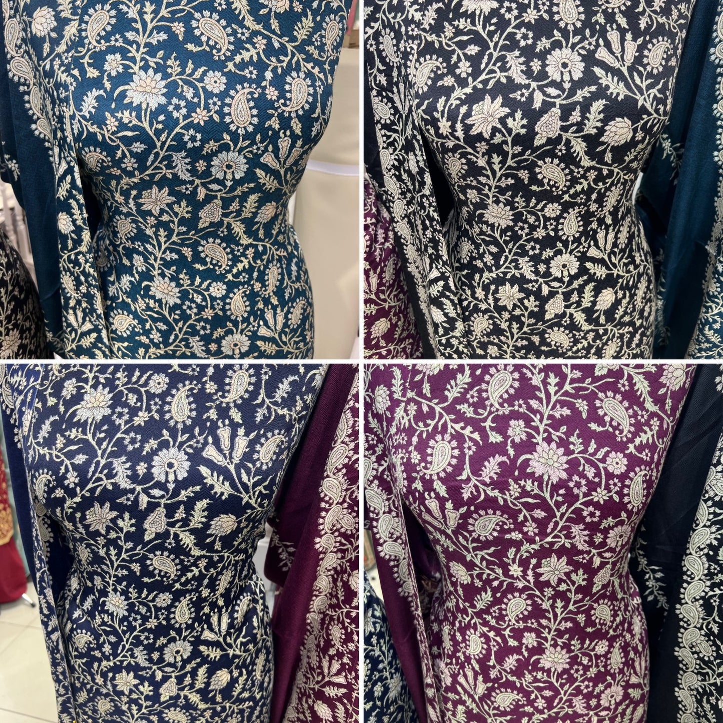 Digital Print Marina/Alpine With Shawl