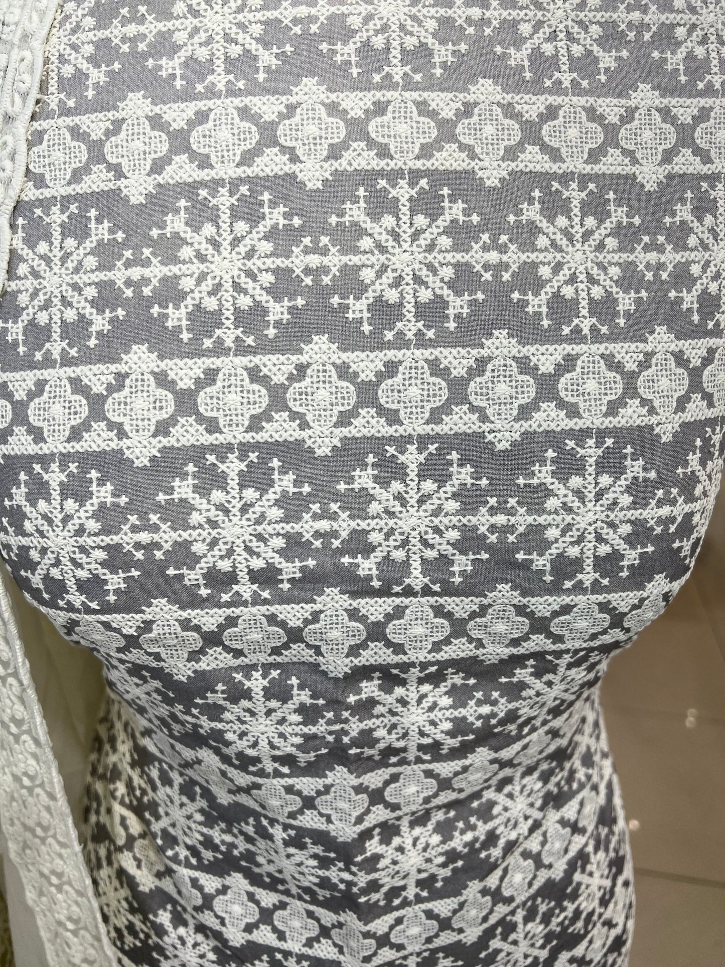 Embroidered Cotton Linen