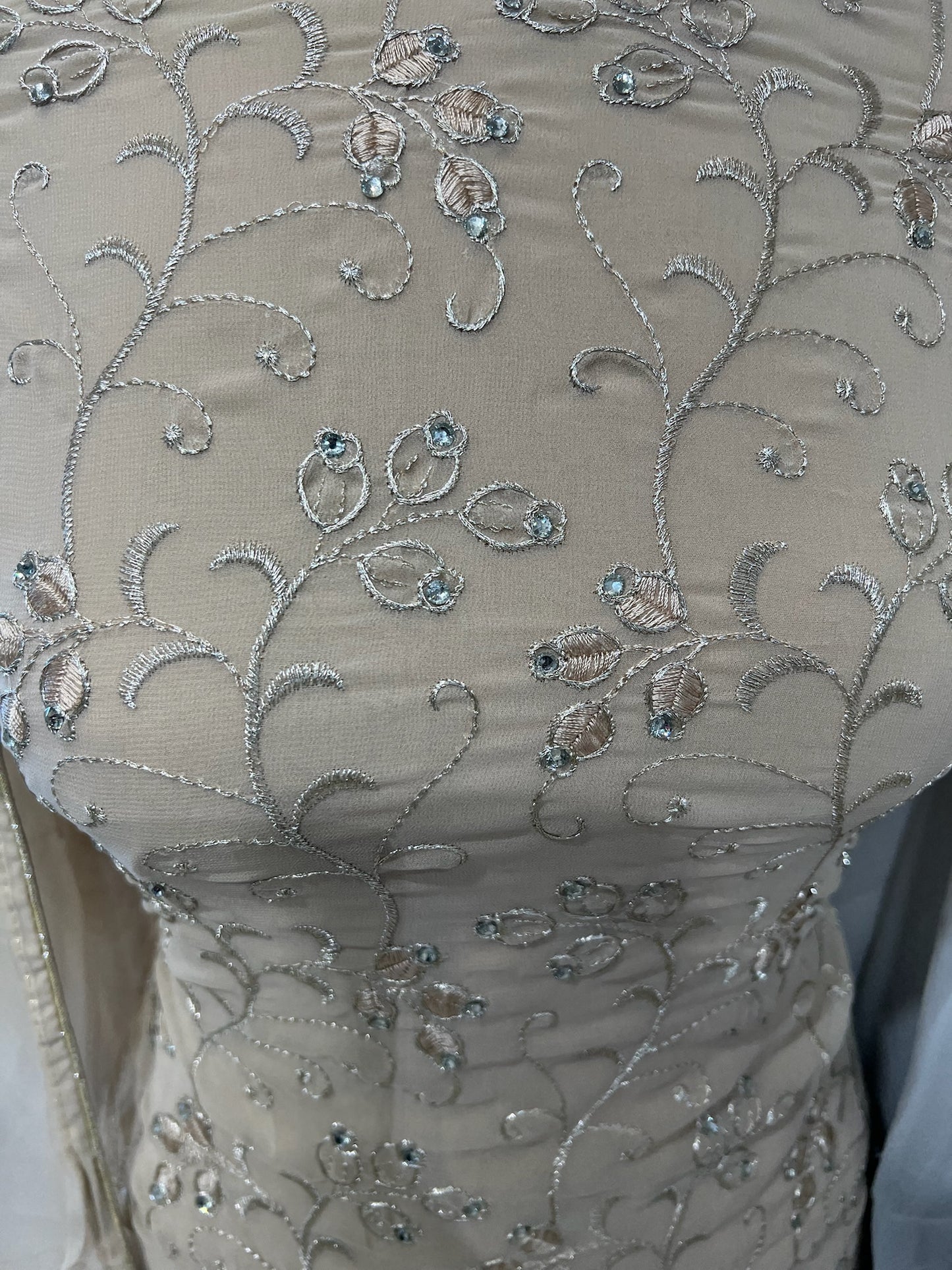 Embroidered Georgette