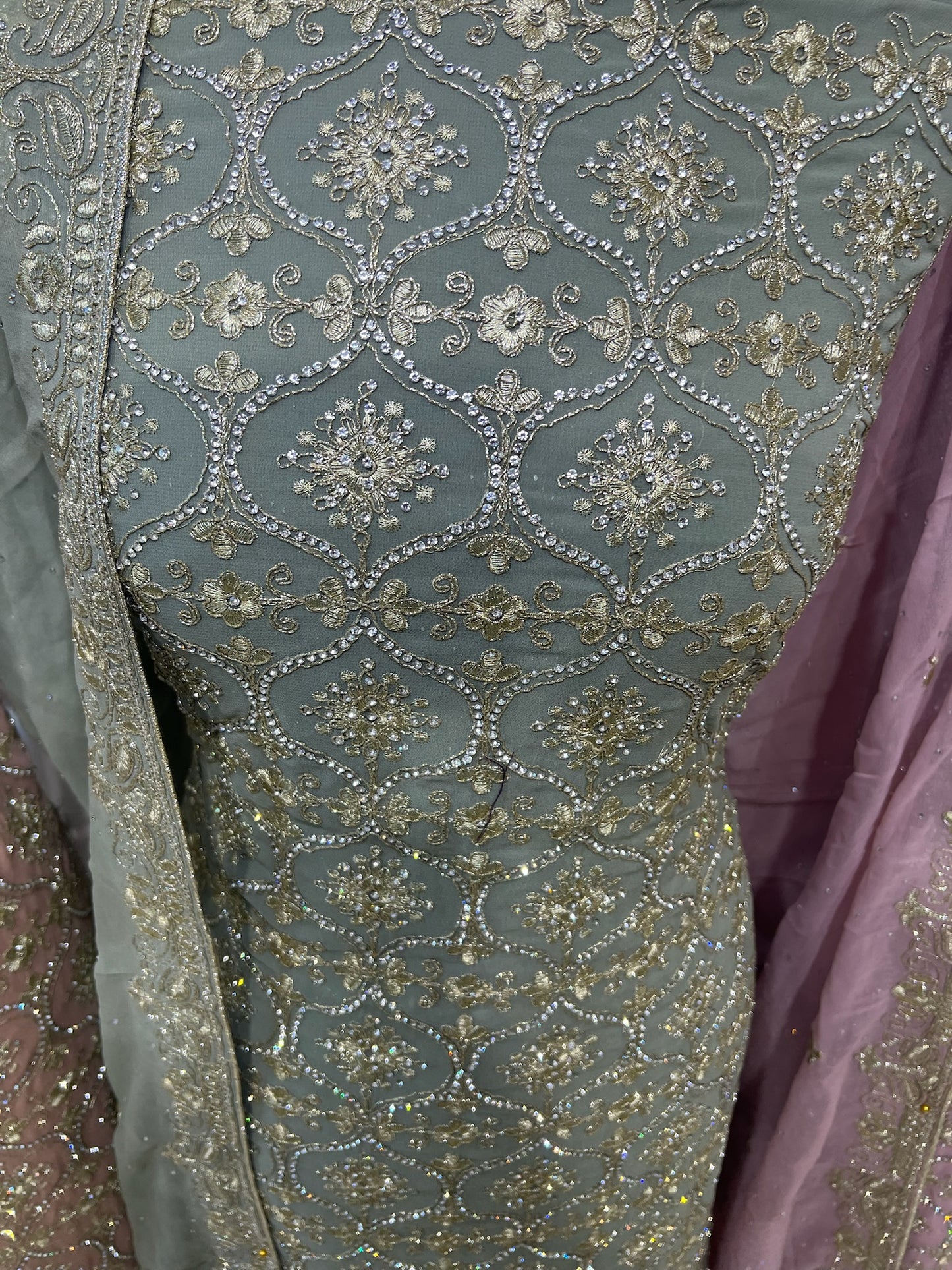 Fancy Embroidered Georgette