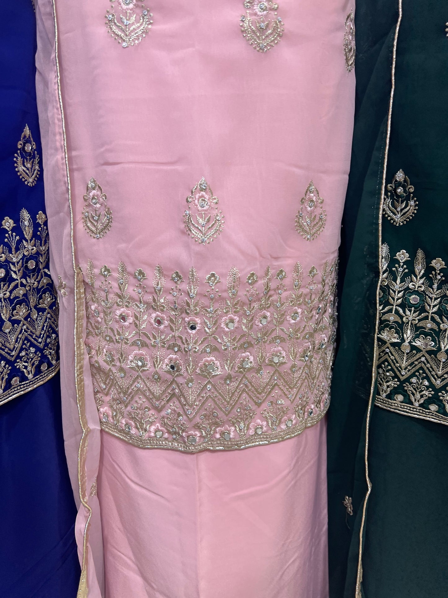 Embroidered Georgette