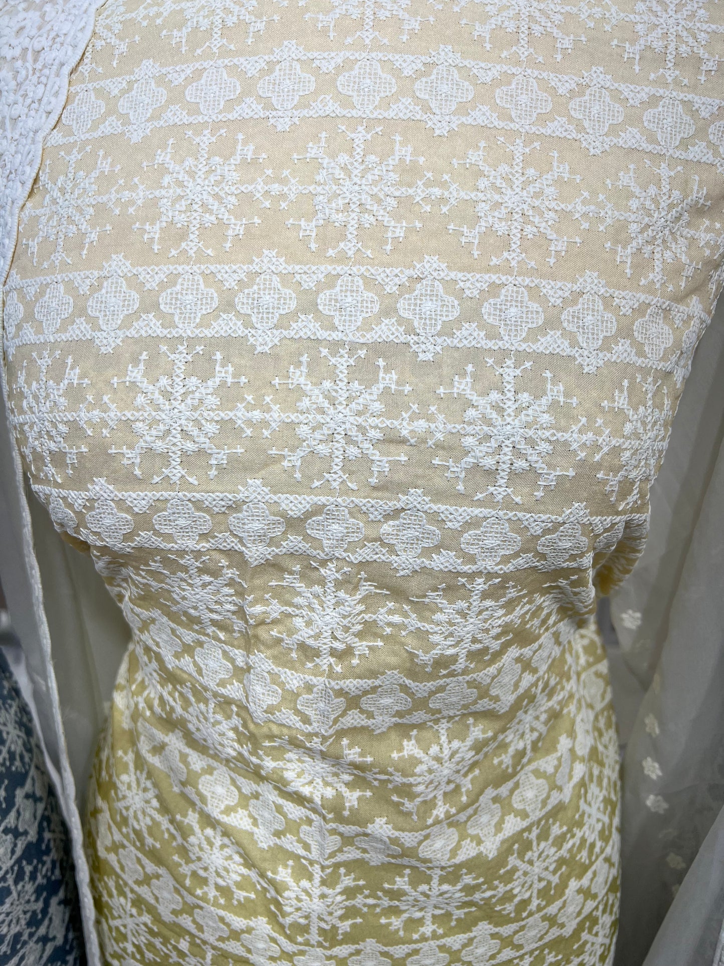 Embroidered Cotton Linen