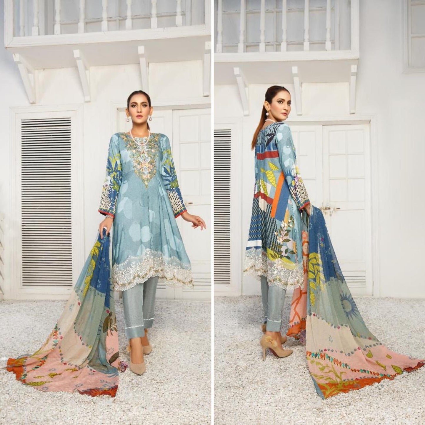 Maryam & Mariya's Linen Pret Luxury Collection - U-1343