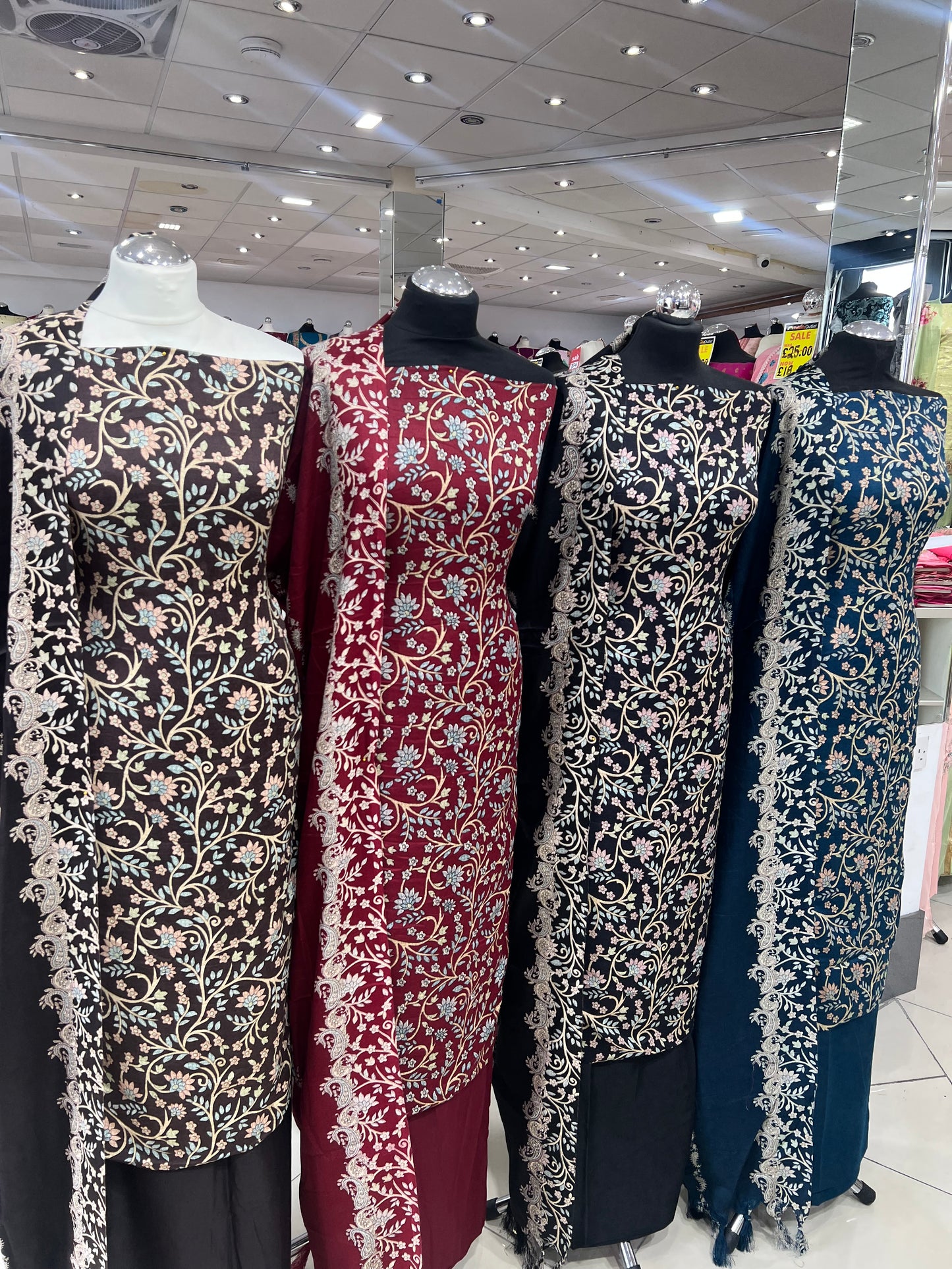 Digital Print Marina/Alpine With Shawl