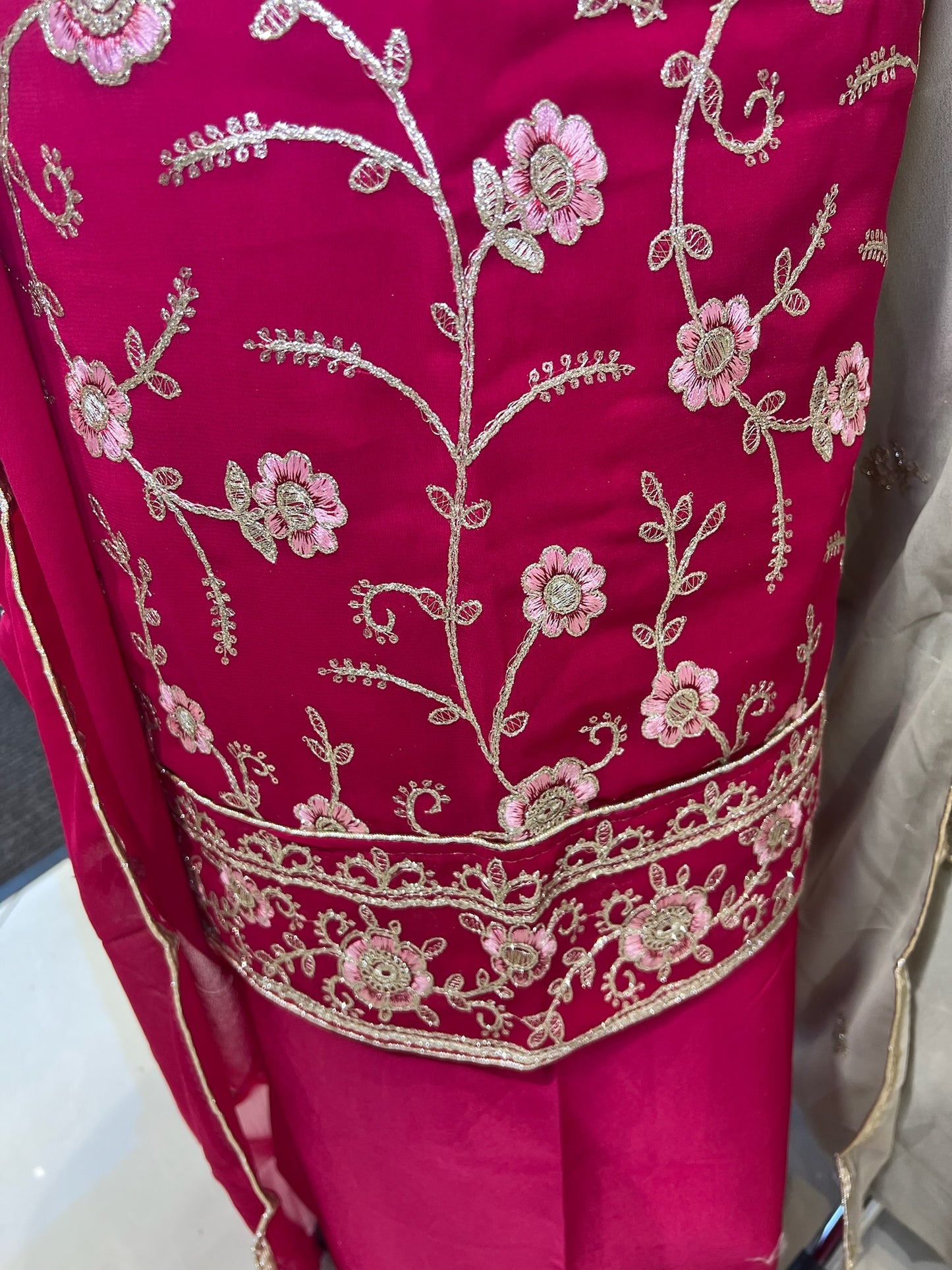 Embroidered Georgette