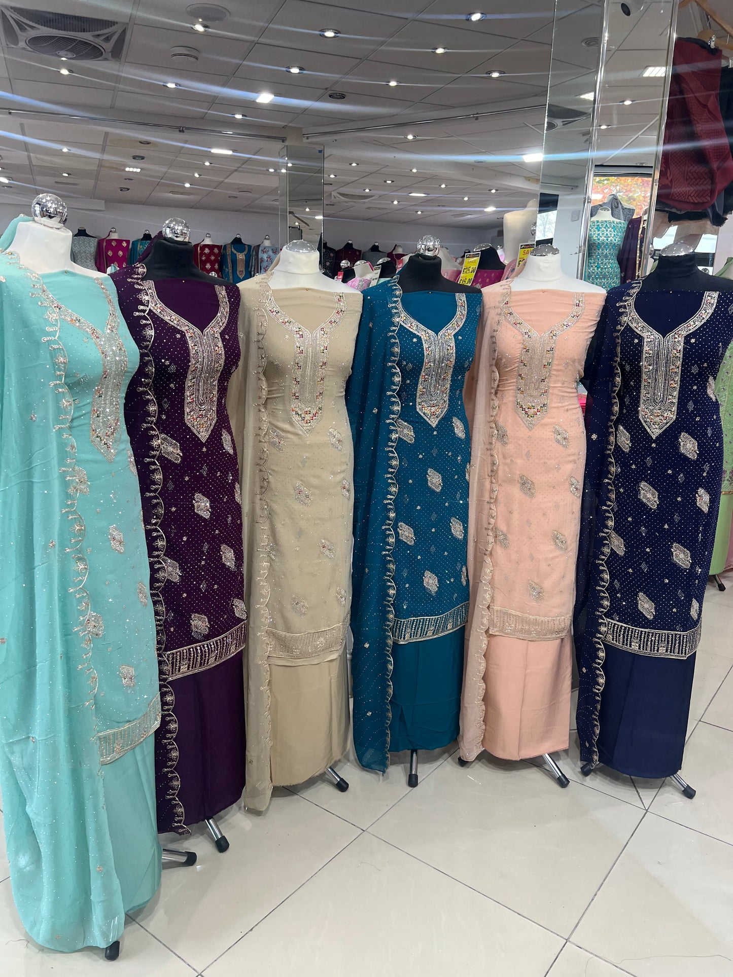 Embellished Georgette