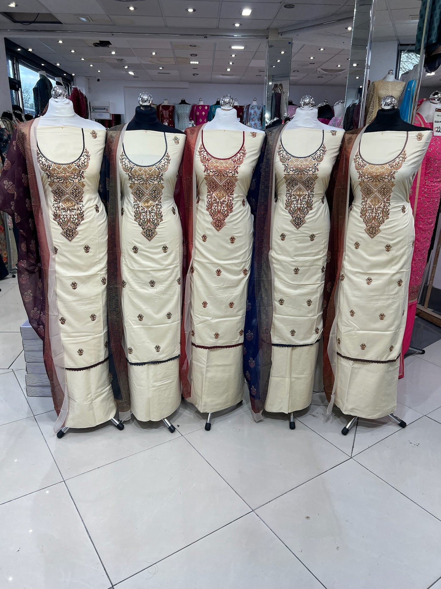 Embroidered Cotton Lawn