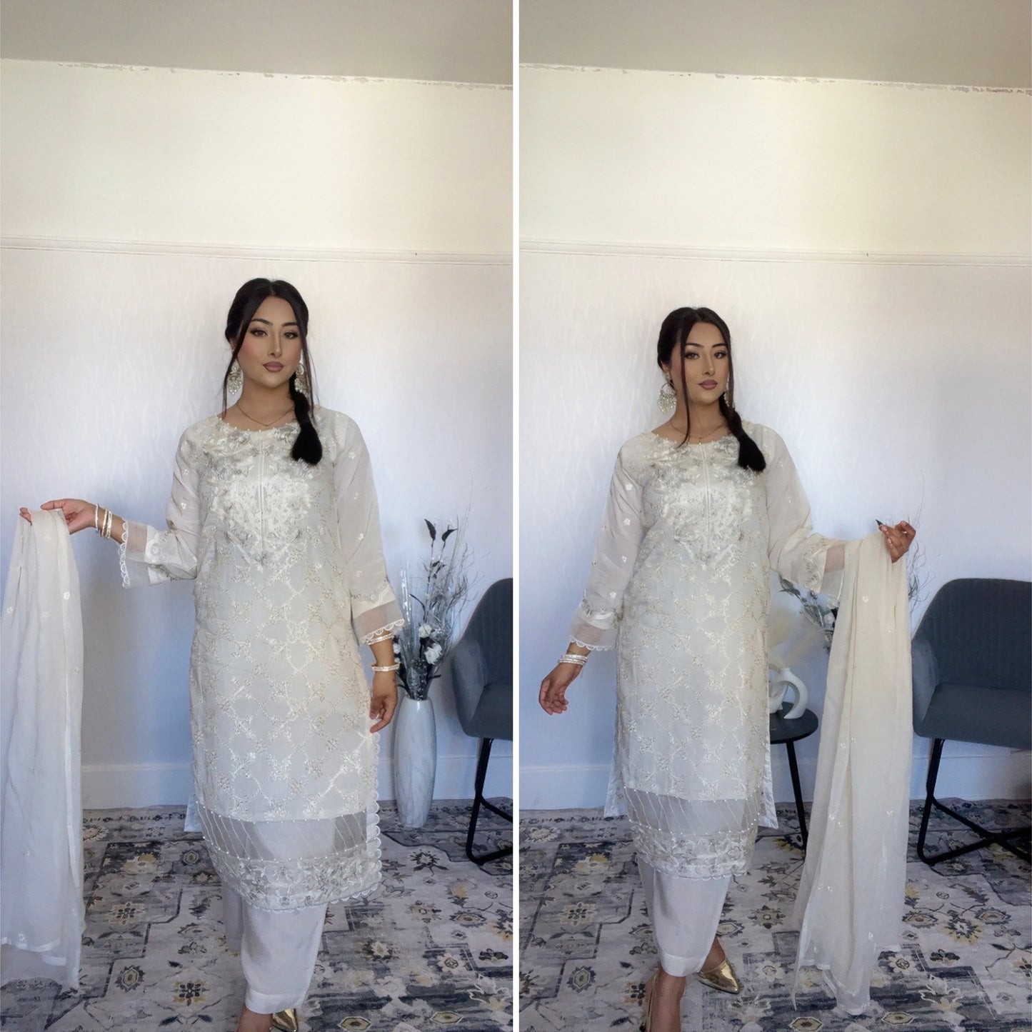 Maryam & Mariya’s Viscose Formal