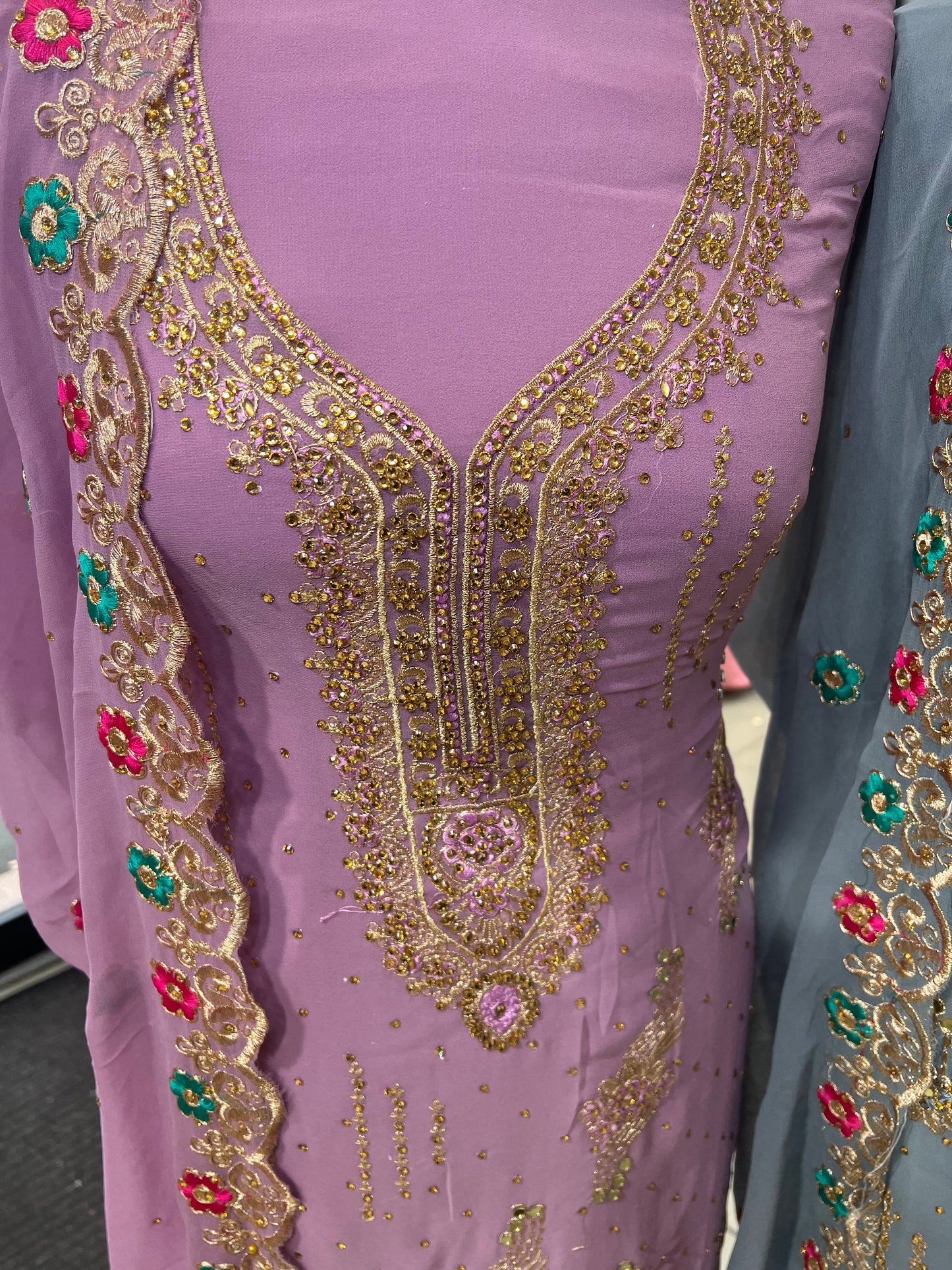 Embellished Georgette