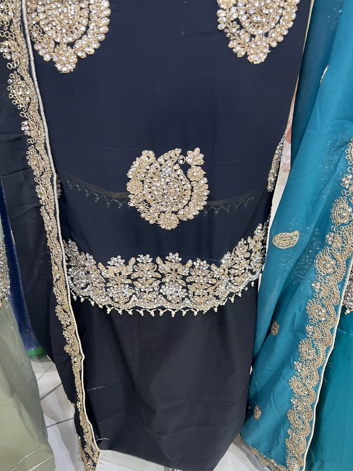 Fancy Embroidered Georgette