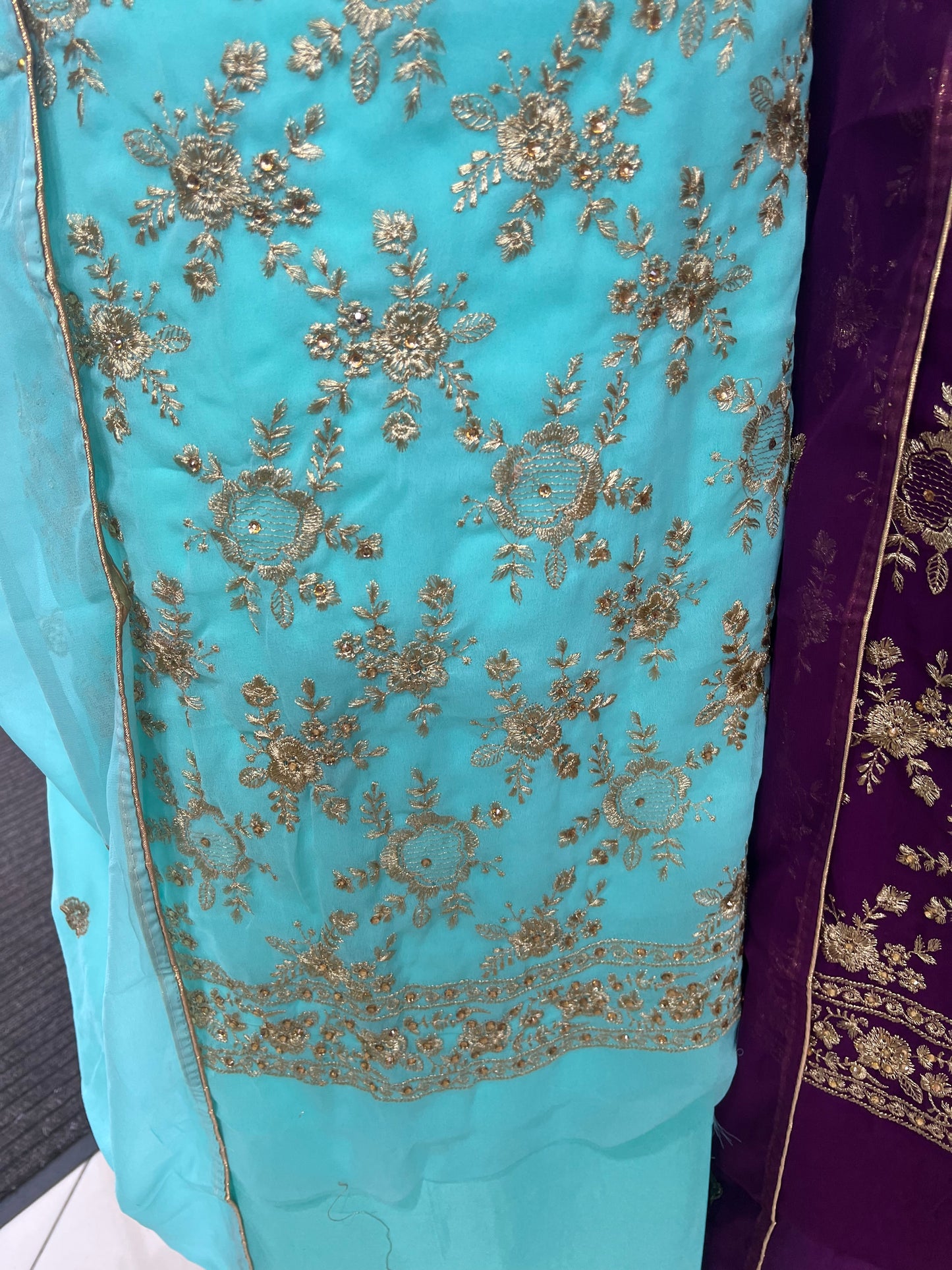 Premium Embroidered Georgette Suits