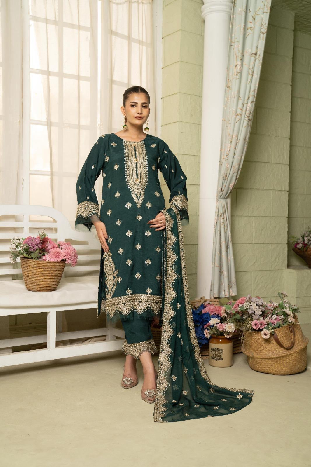 Maryam & Mariya’s Viscose Formal